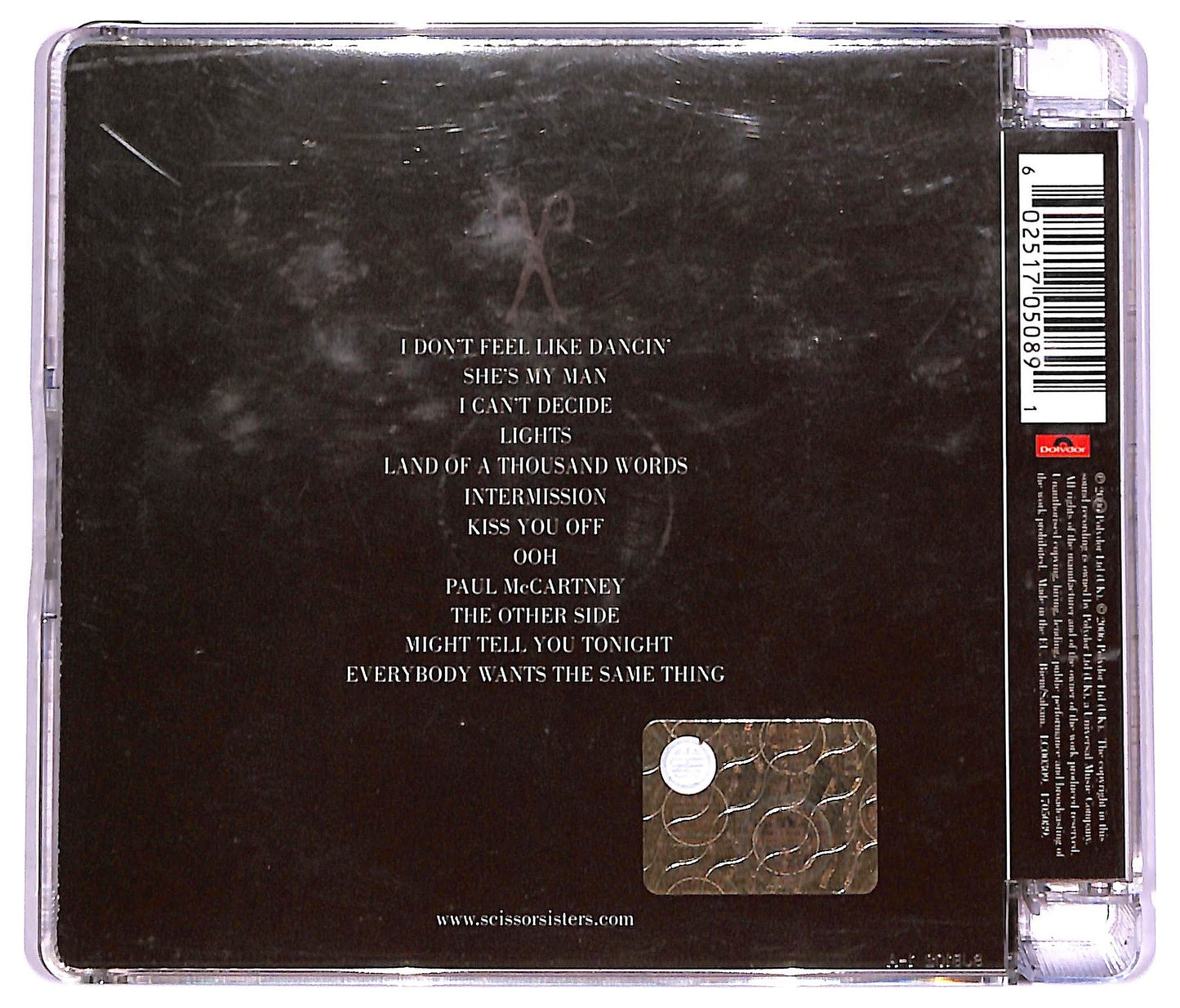 EBOND Scissor Sisters - Ta-Dah CD CD069932