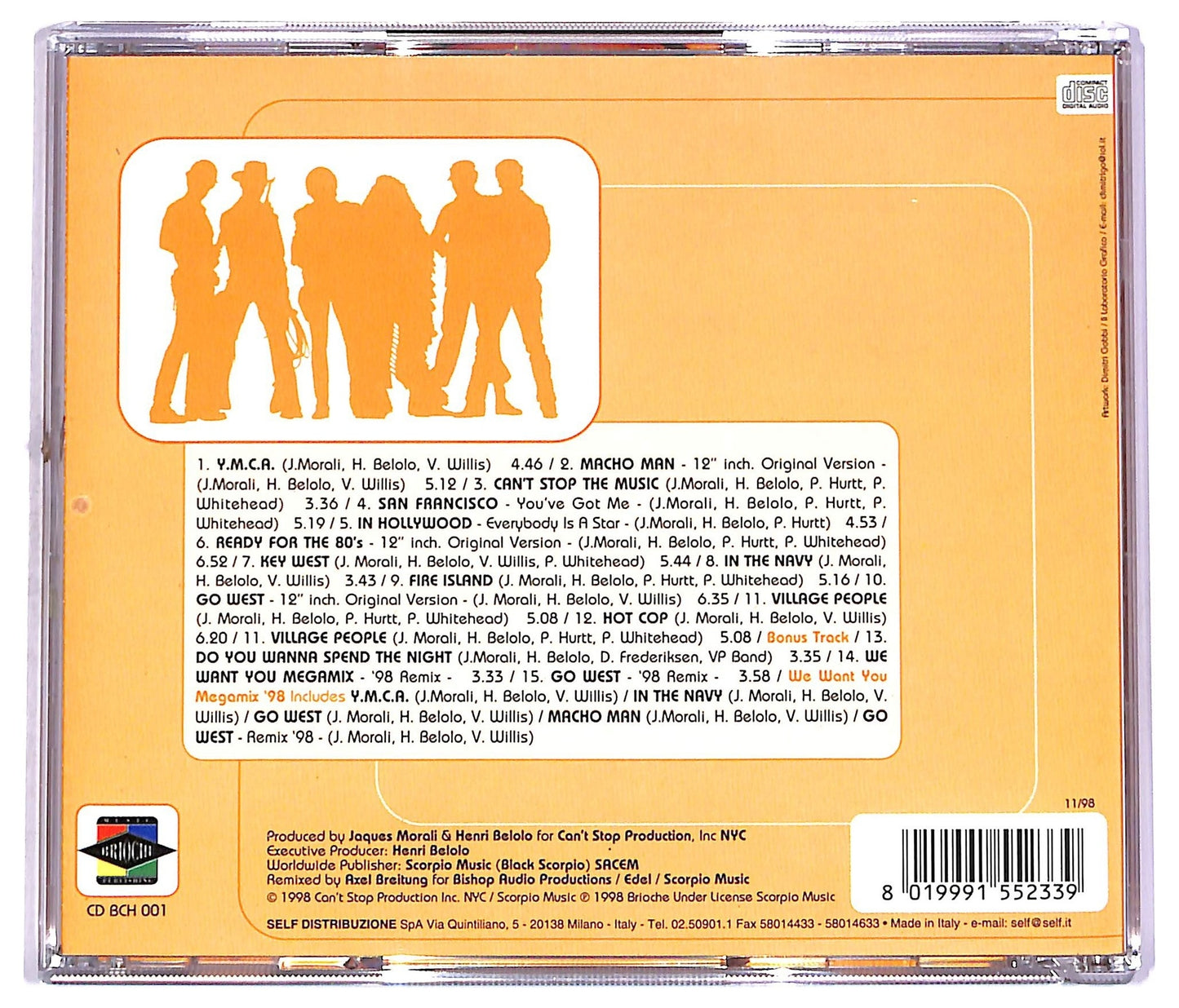EBOND Village People - The Best Of Village People CD CD070006