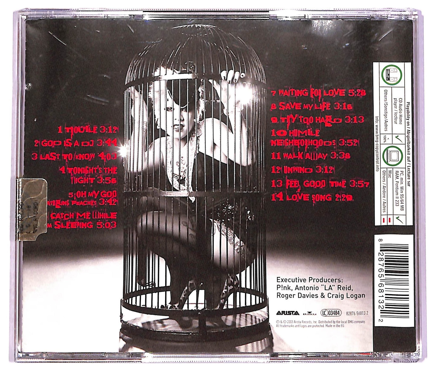 EBOND P!NK - Try This CD CD070024