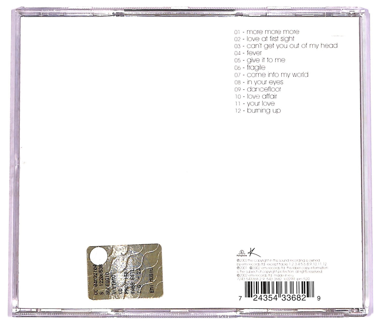 EBOND Kylie - Fever CD CD070026