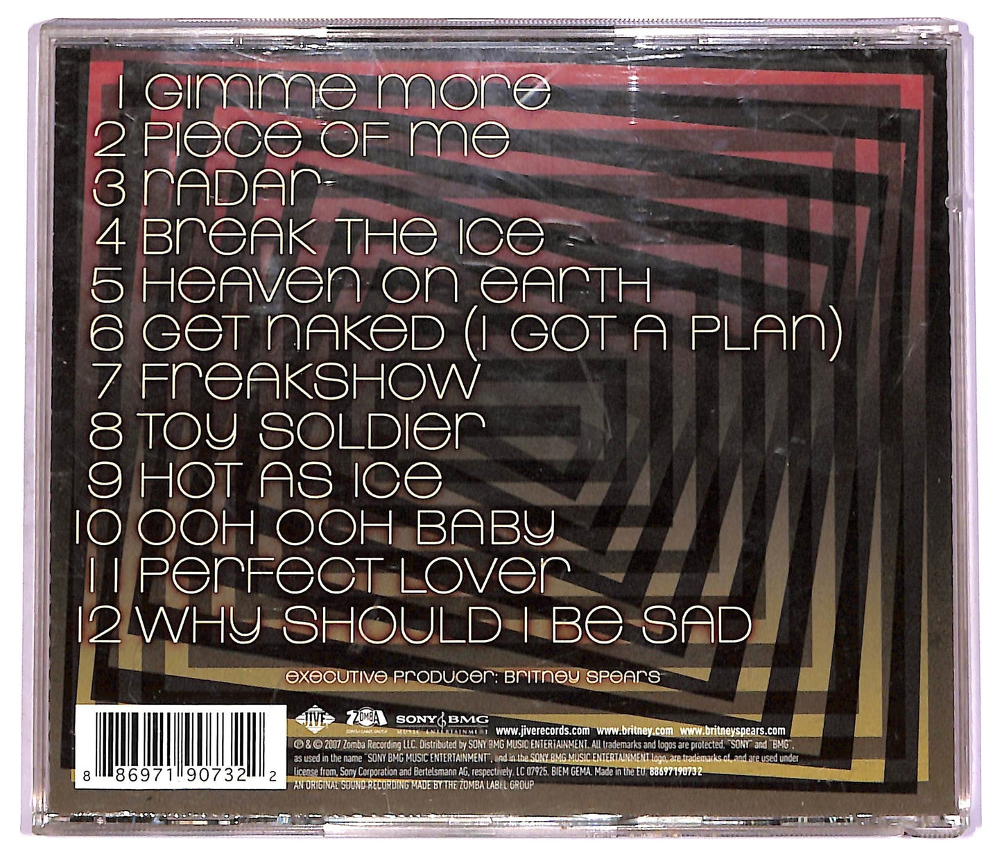 EBOND Britney Spears - Blackout CD CD070030