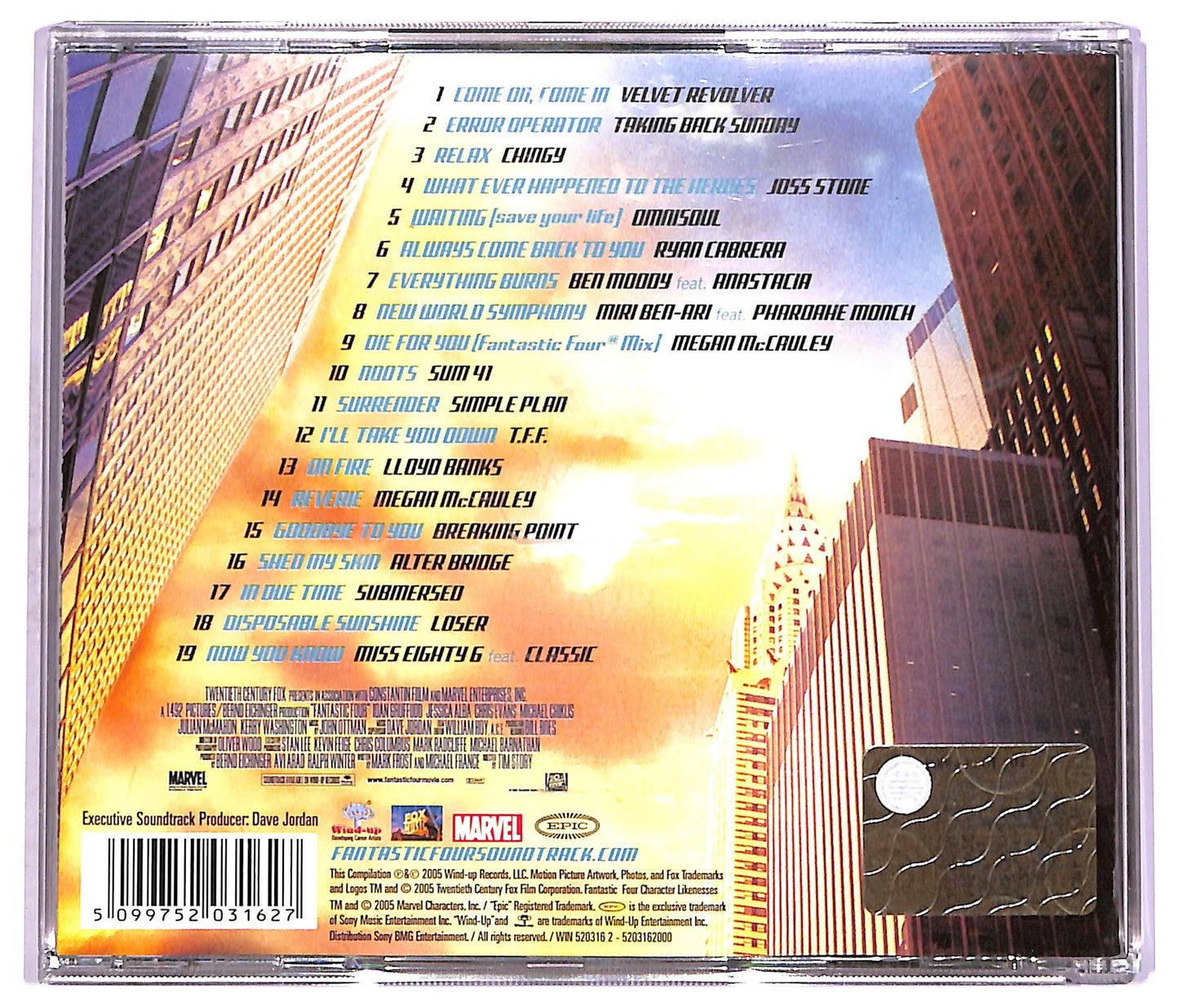 EBOND Various - Fantastic 4 The Album CD CD070061