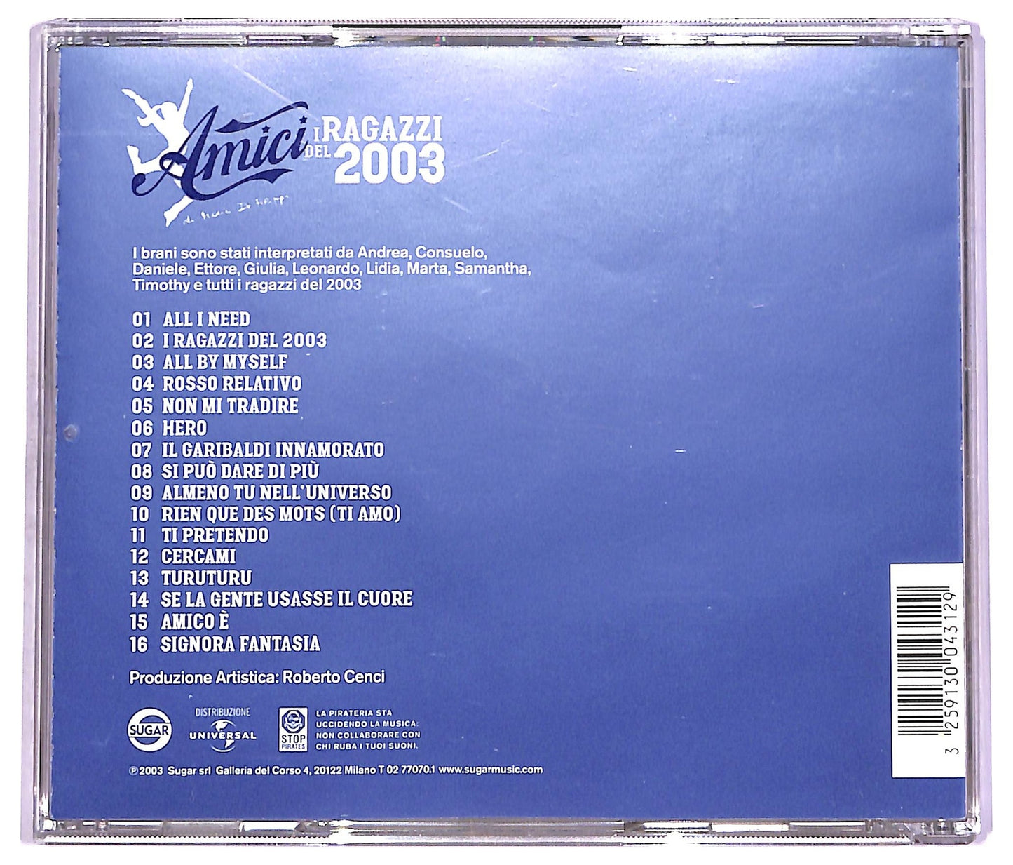 EBOND Various - Amici i ragazzi del 2003 CD CD070064