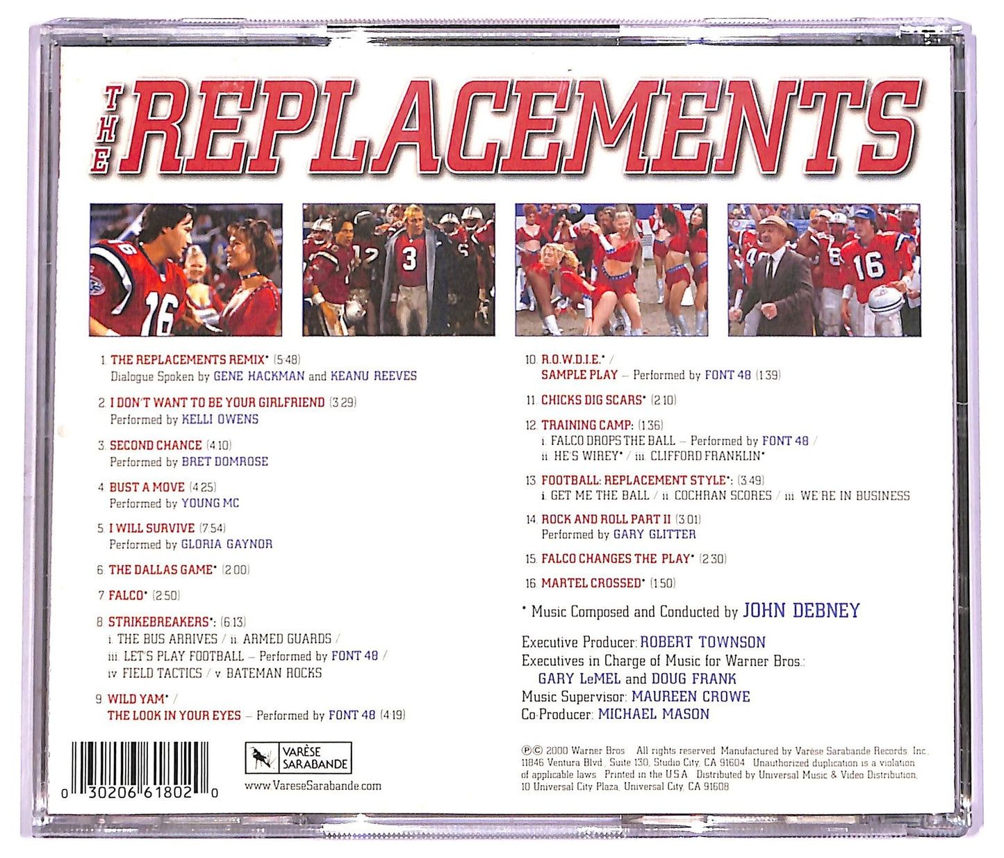 EBOND John Debney - the Replacements CD CD070110