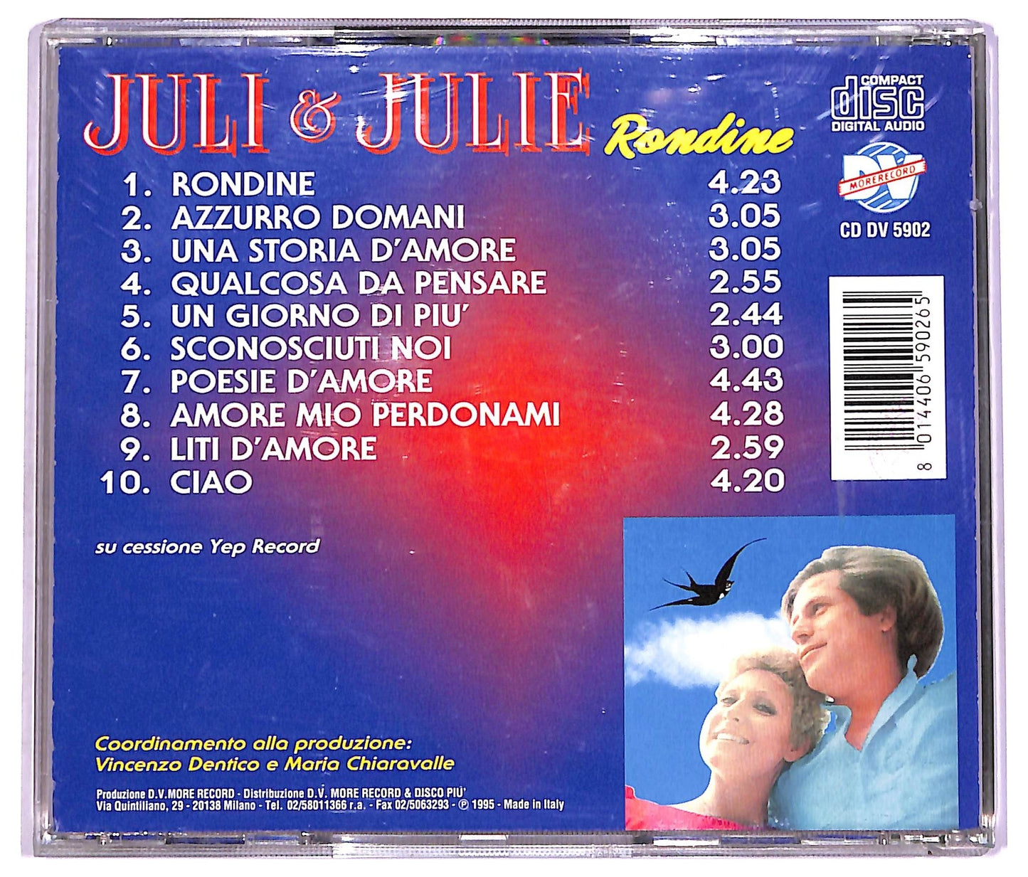 EBOND Juli E Julie - Rondine CD CD070125