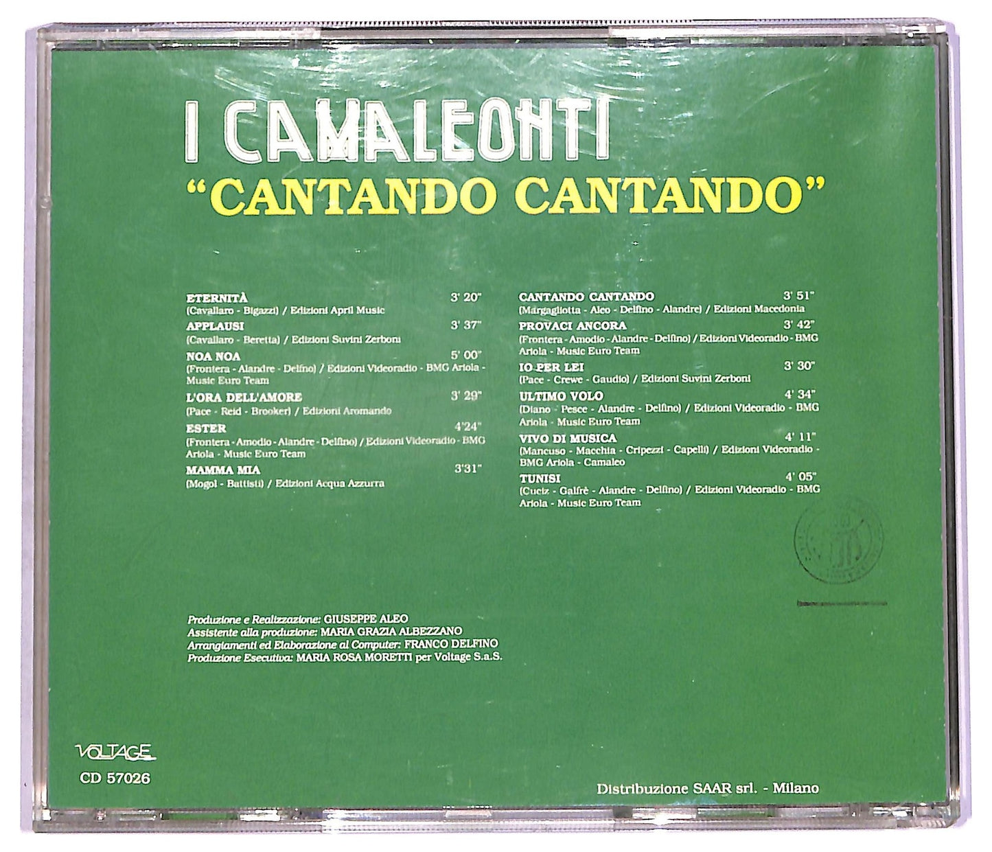 EBOND I Camaleonti - Cantando Cantando CD CD070136