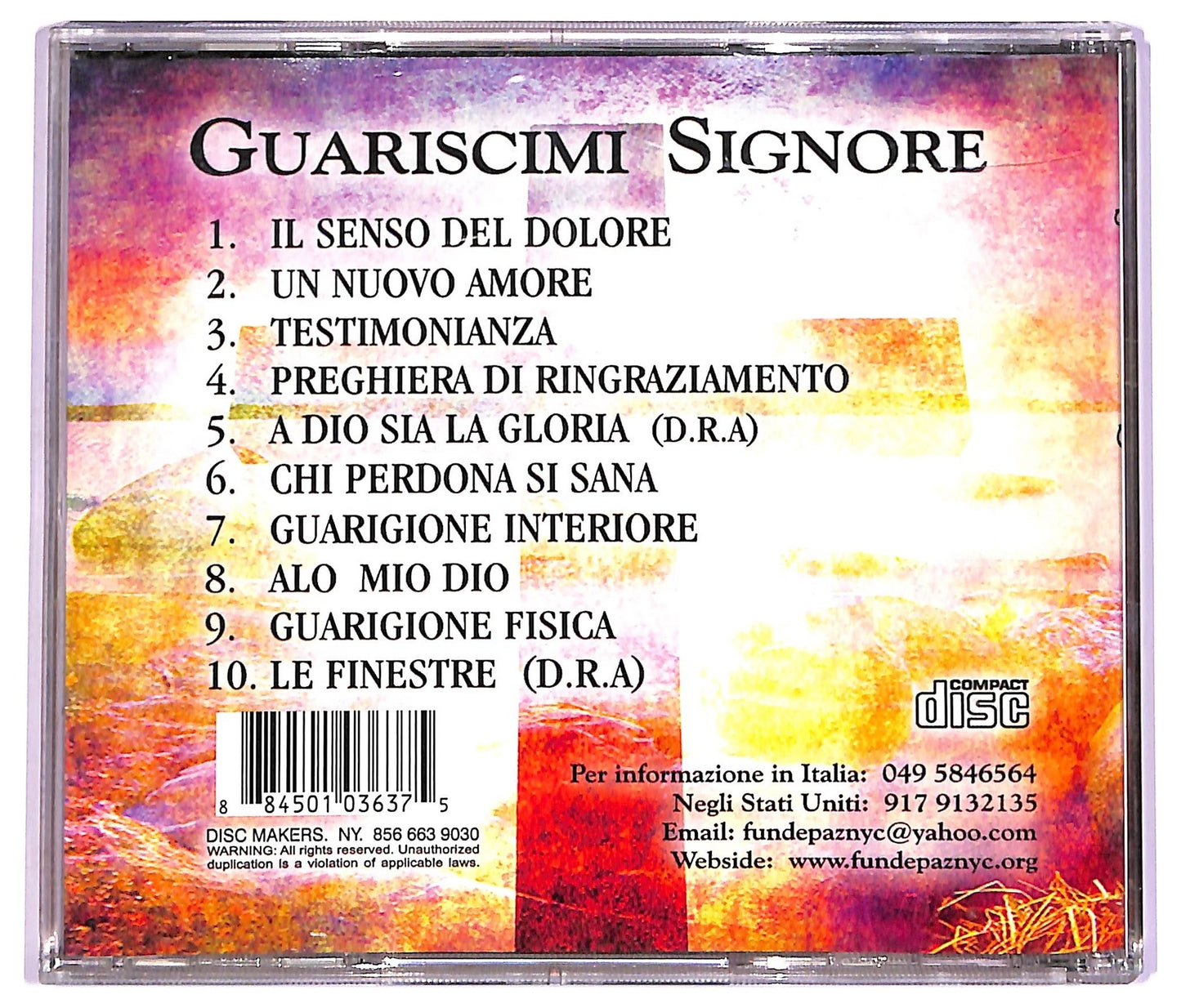 EBOND Padre Fernando Echeverri - Guariscimi Signore CD CD070250