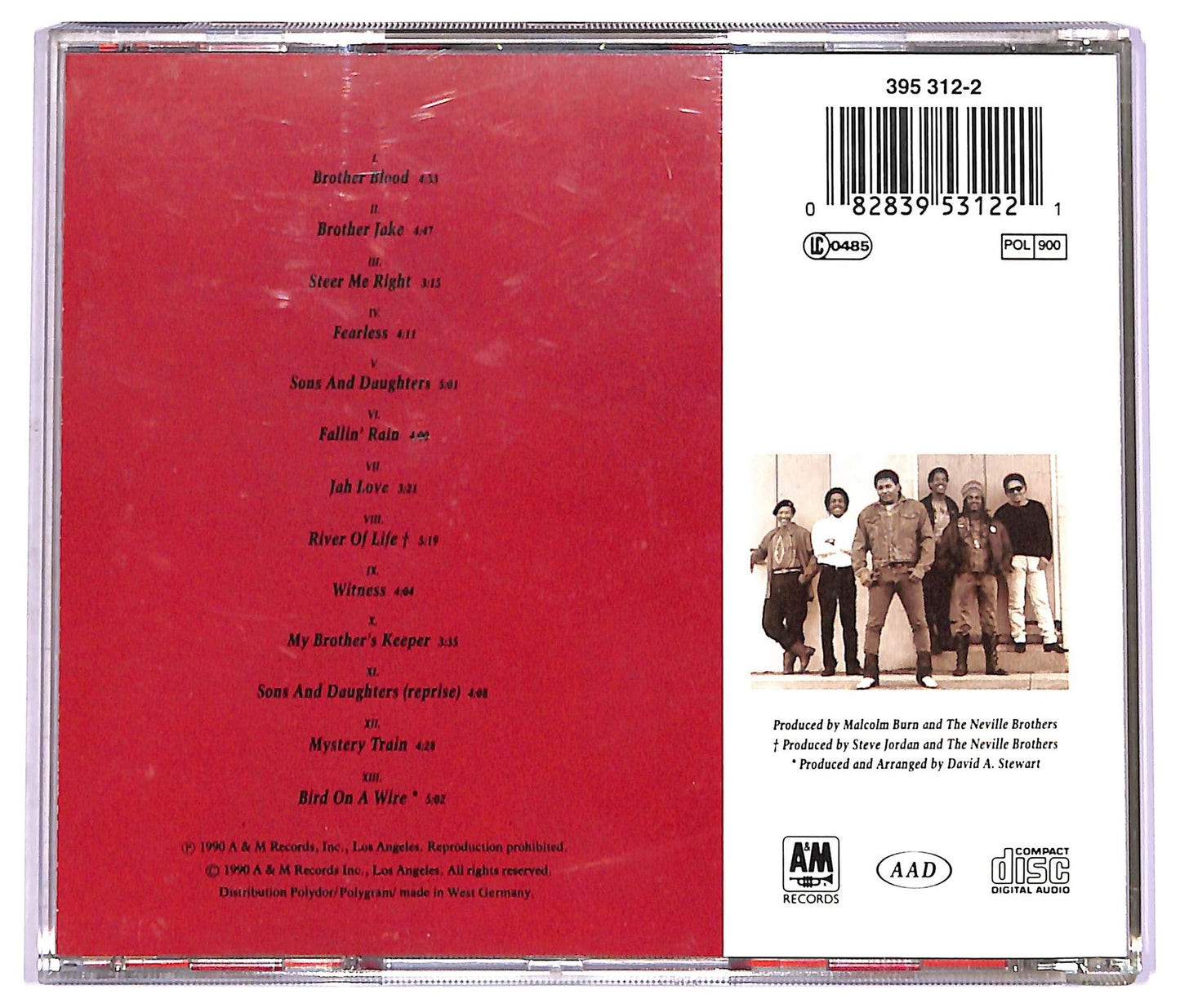 EBOND The Neville Brothers - Brother's Keeper CD CD070634