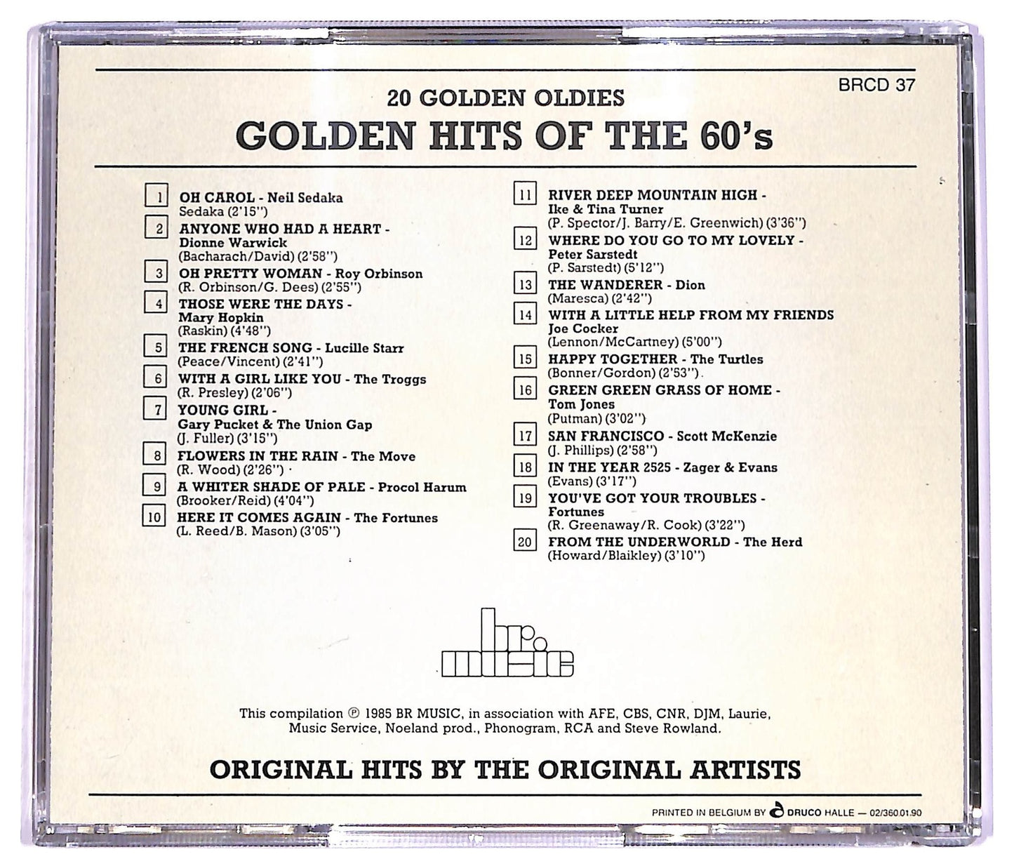 EBOND Various - Remember The 60's CD CD070661