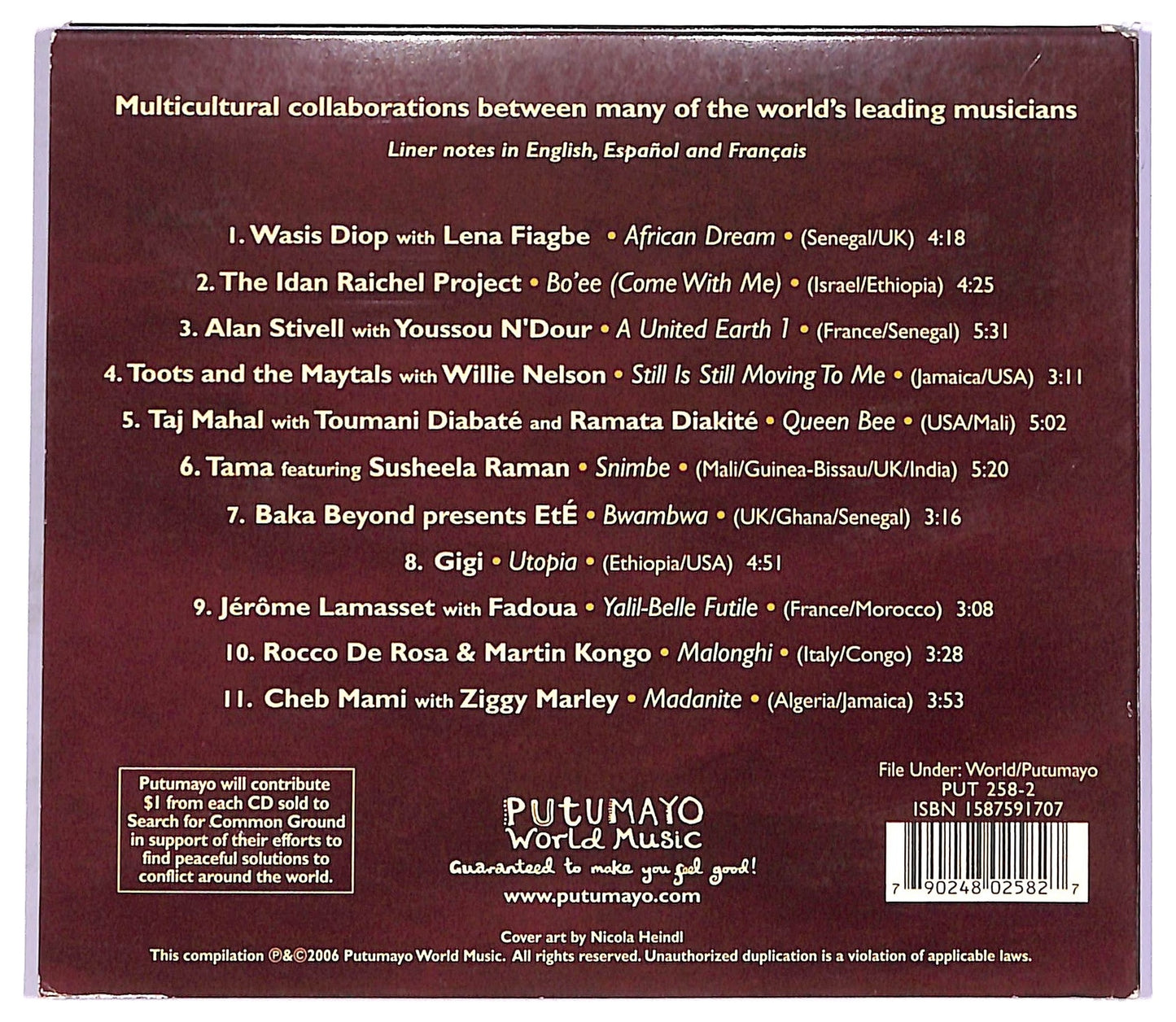 EBOND Various - One World, Many Cultures CD CD070665