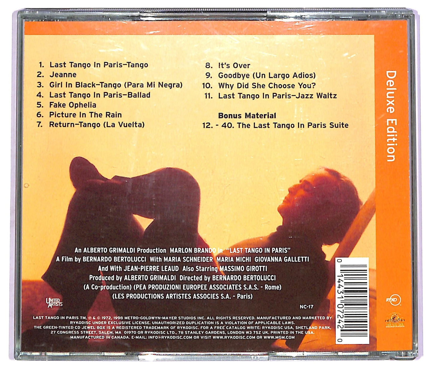 EBOND Gato Barbieri - Last Tango In Paris CD CD070707