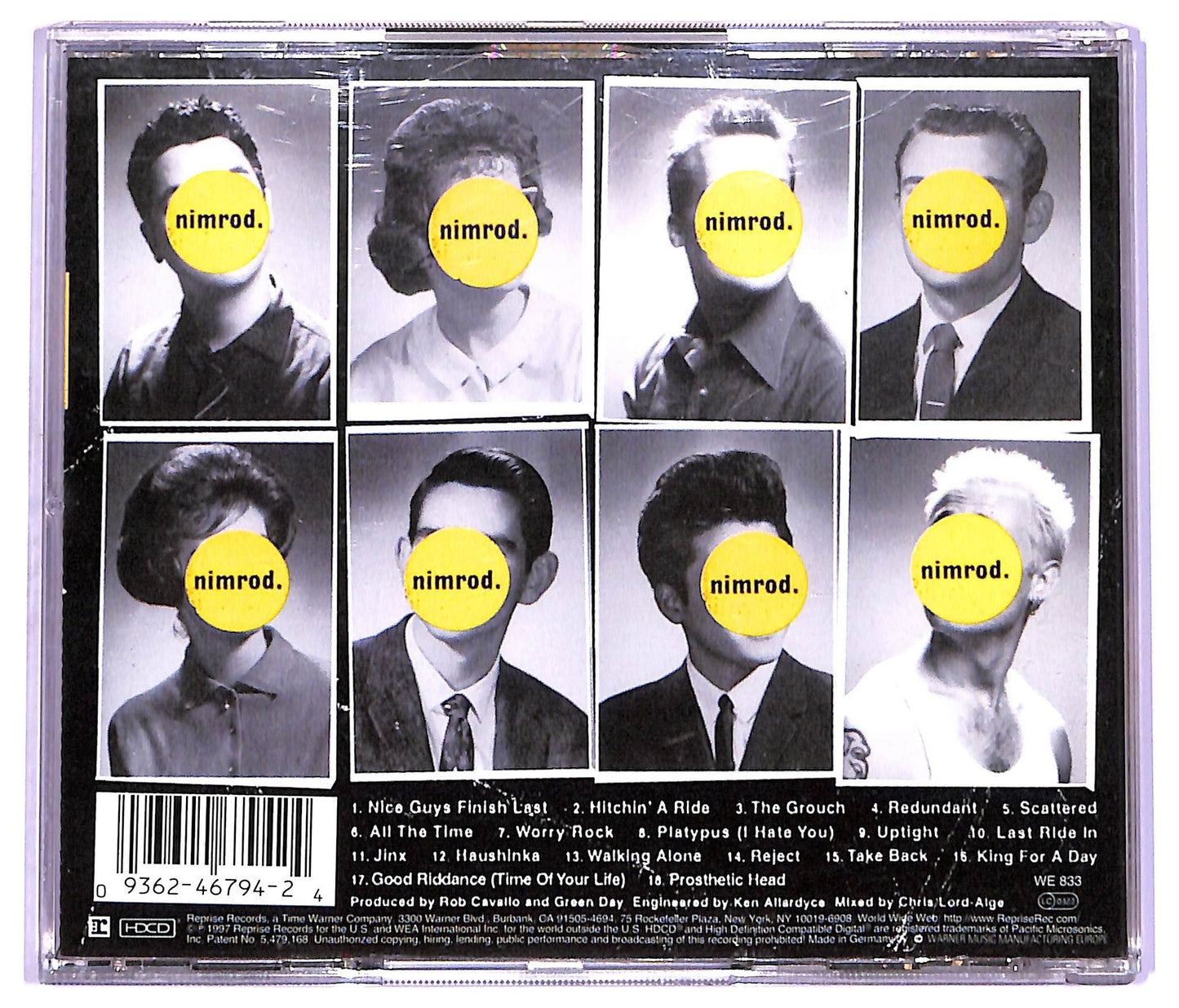 EBOND Green Day - Nimrod. CD CD070839