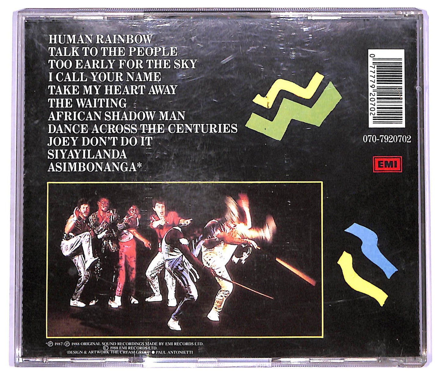 EBOND Johnny Clegg & Savuka - Shadow Man CD CD070930