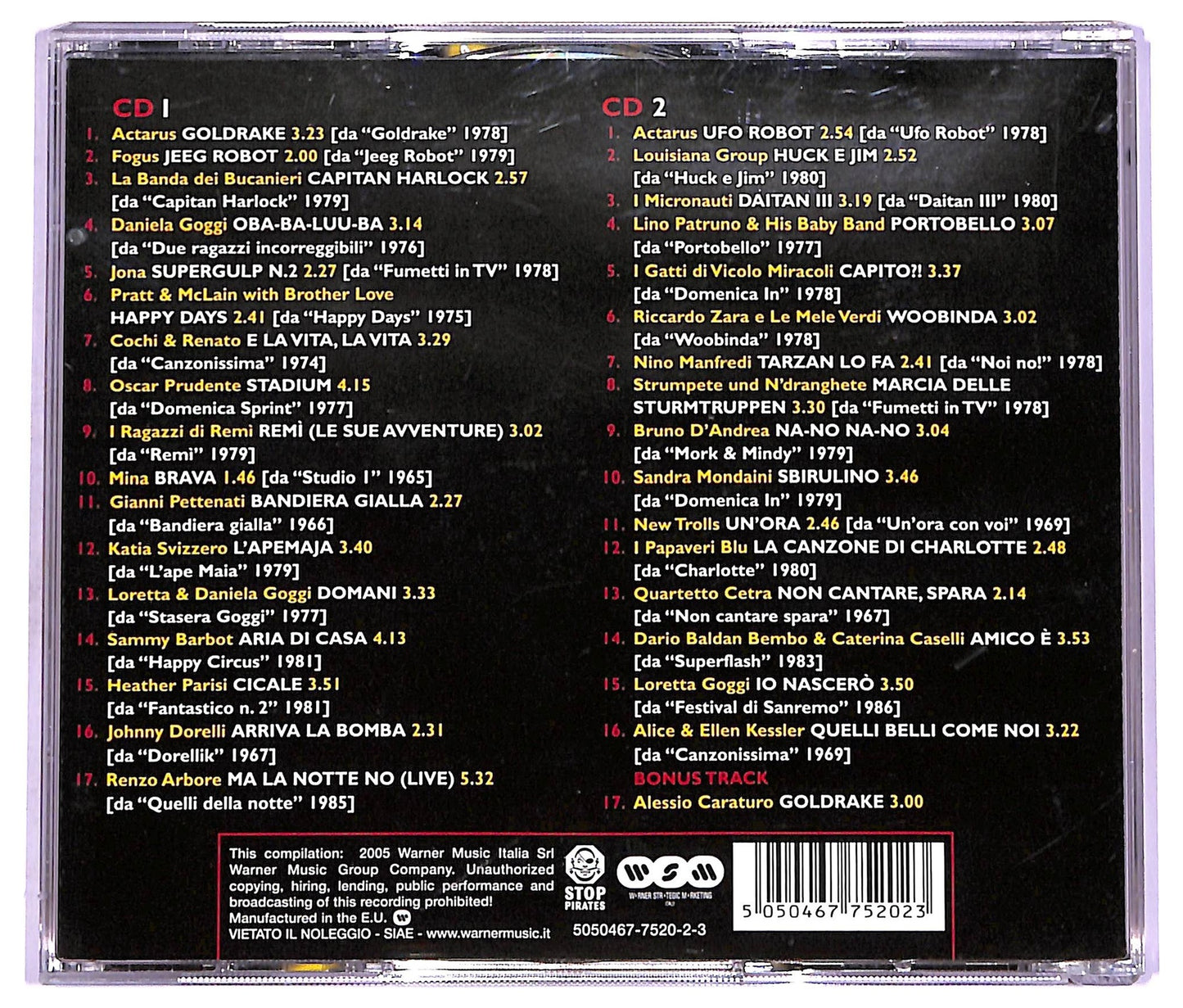 EBOND Various - Goldrake & Supersigle CD CD071026