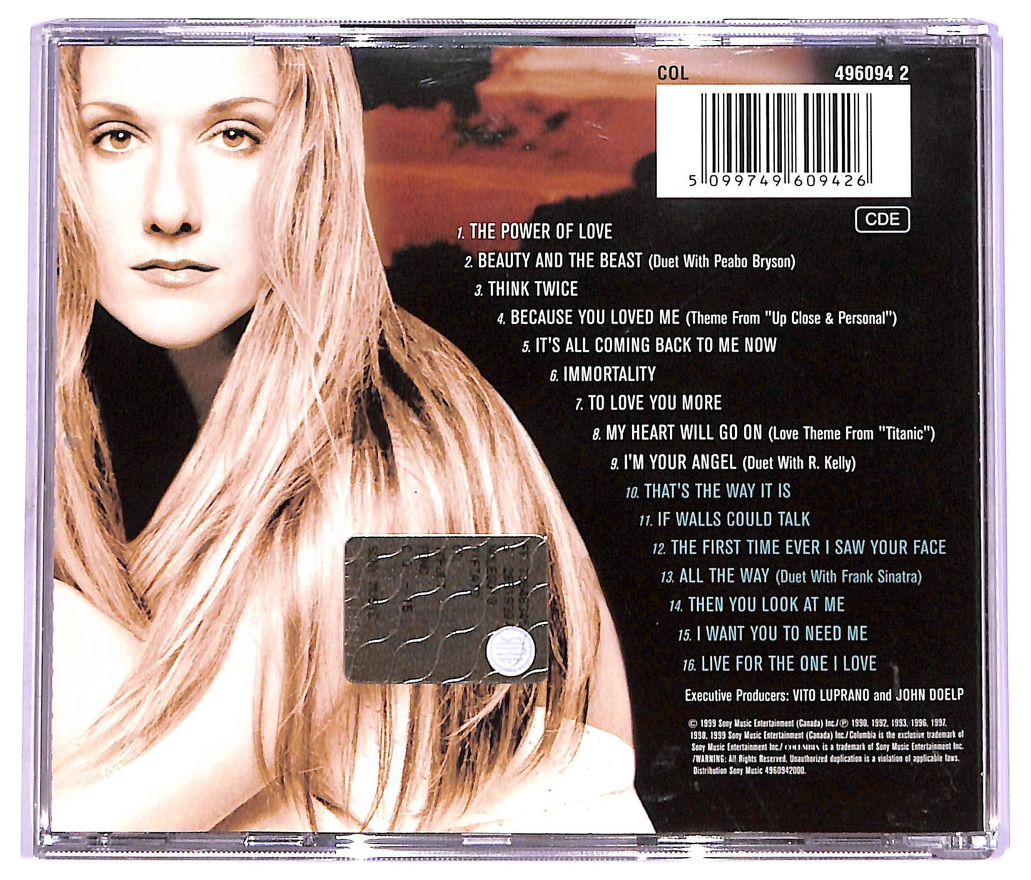 EBOND Celine - All The Way... A Decade Of Song CD CD071044