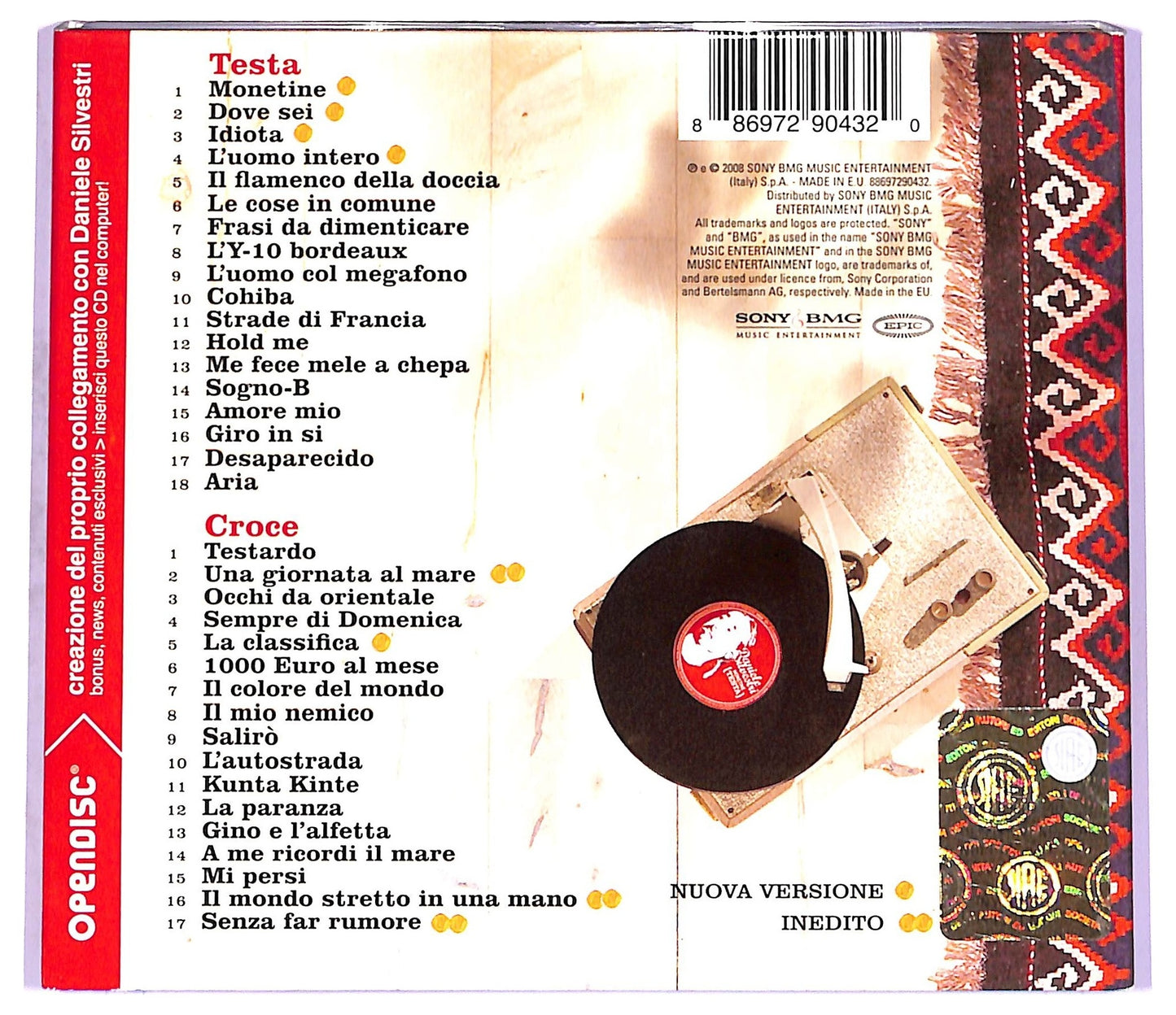 EBOND Daniele Silvestri - Monetine CD CD071046