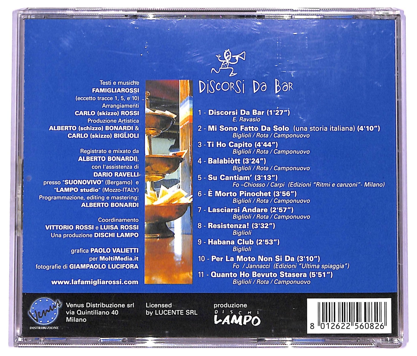EBOND La Famiglia Rossi - Discorsi Da Bar CD CD071121