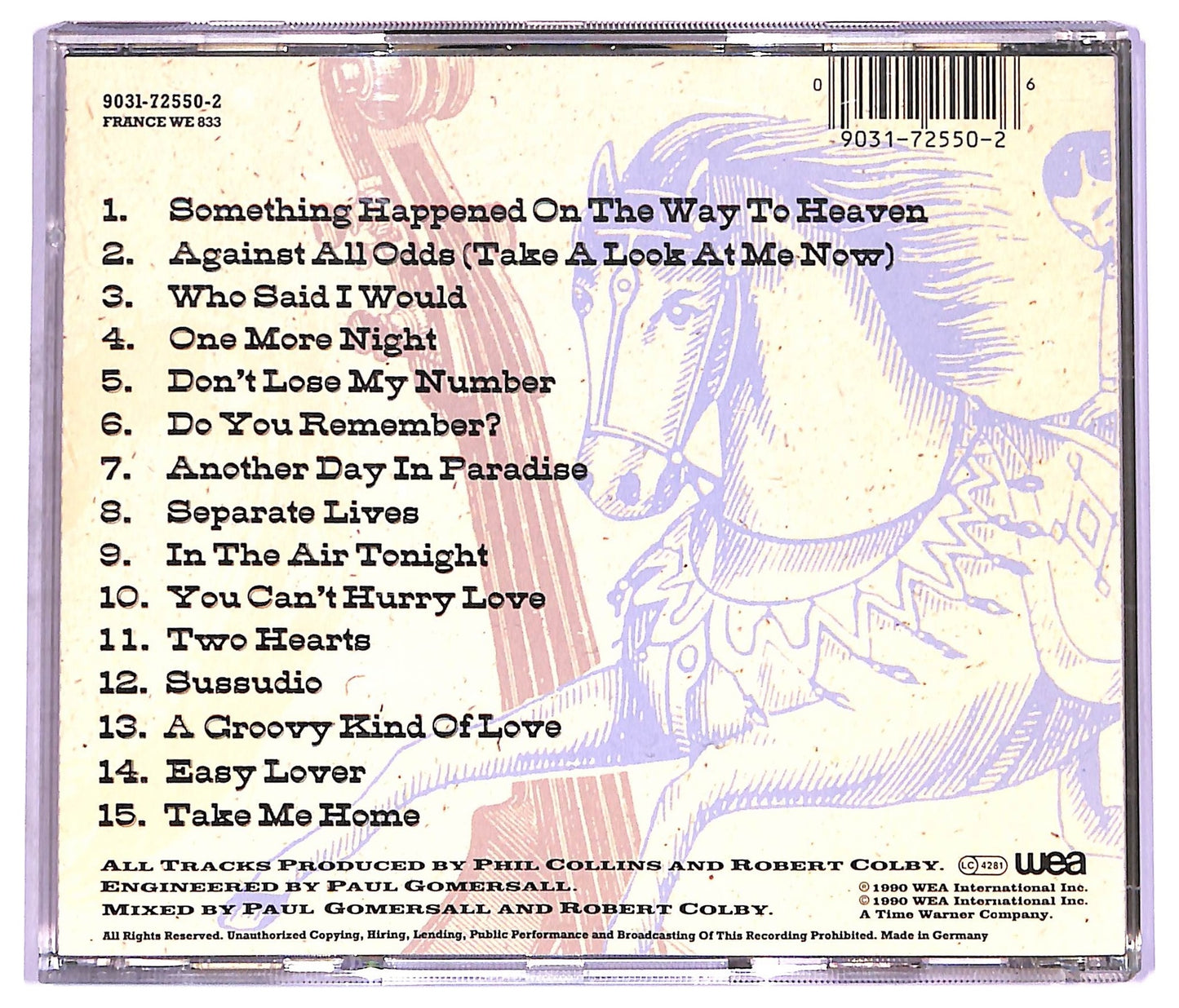 EBOND Phil Collins - Serious Hits...Live! CD CD071143