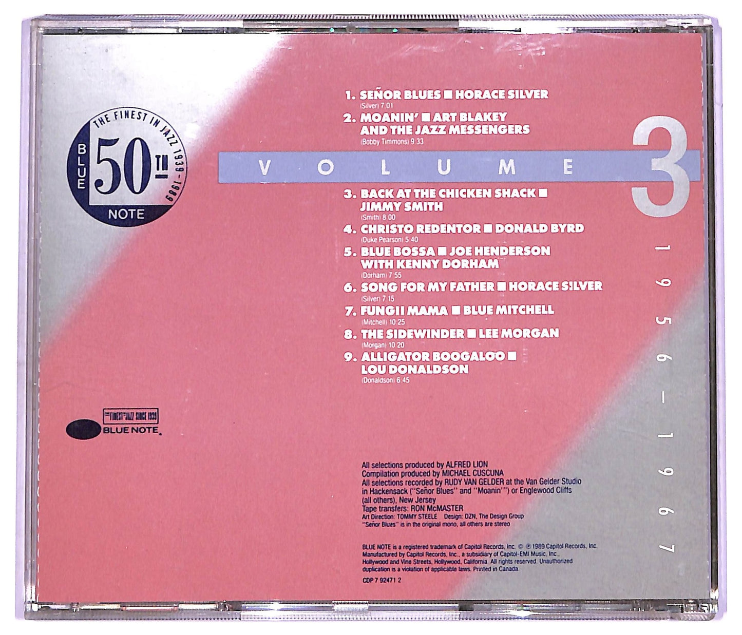 EBOND Various - Blue Note 5 Volume 3 1956-1967 Funk And Blues CD CD071146