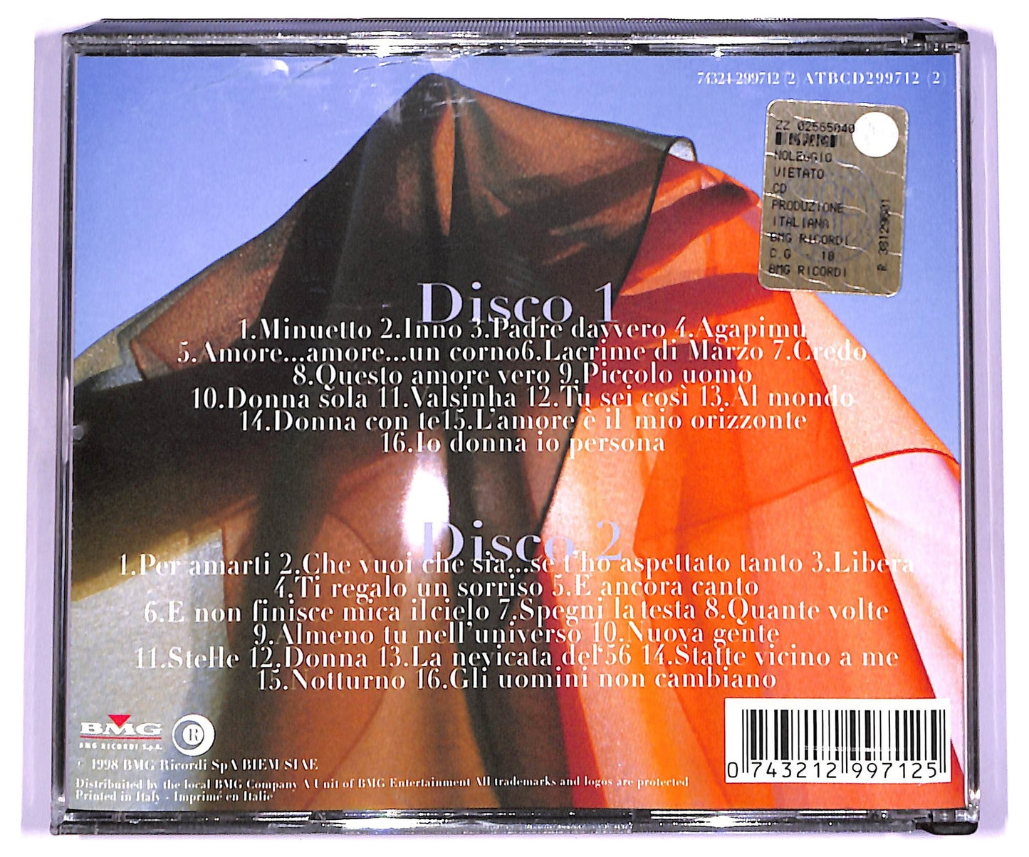 EBOND Mia Martini - Una Donna, Una Storia CD CD071154