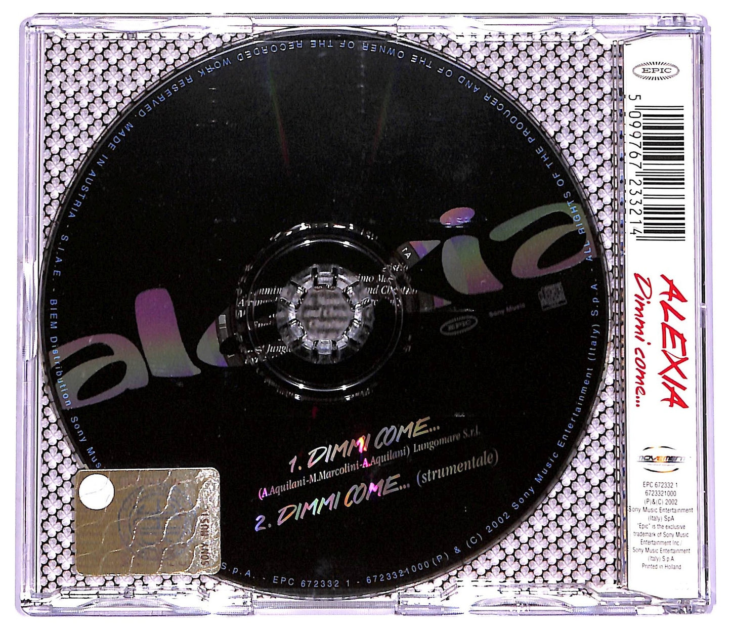 EBOND Alexia - Dimmi Come... CD CD071160