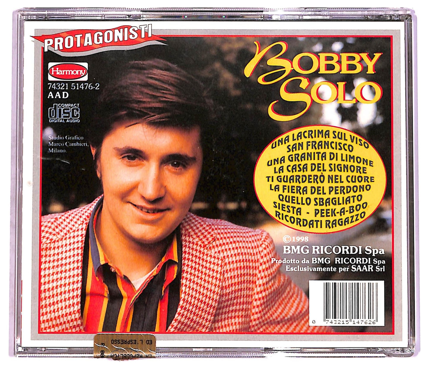 EBOND Bobby Solo - Bobby Solo CD CD071247