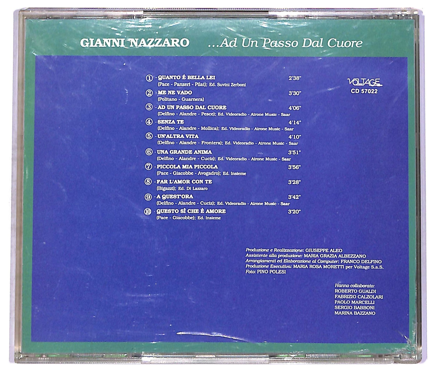 EBOND Gianni Nazzaro - ad un passo dal Cuore CD CD071255