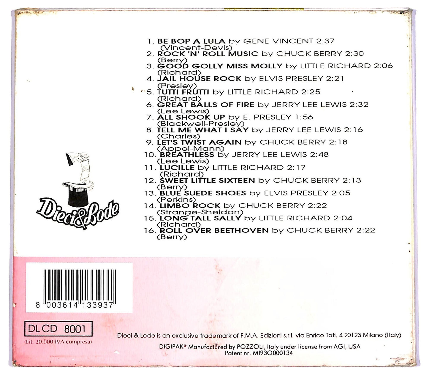 EBOND Various - Be Bop A Lula (The Ultimate Rock Collection) CD CD071328