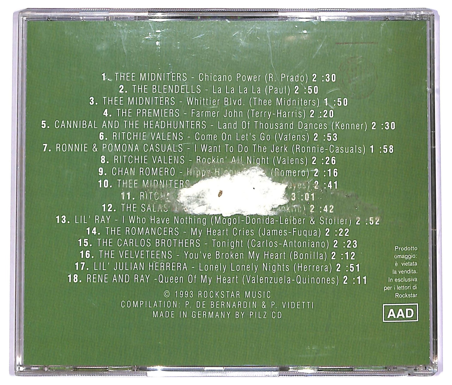 EBOND Various - Chicanos Rock CD CD071403