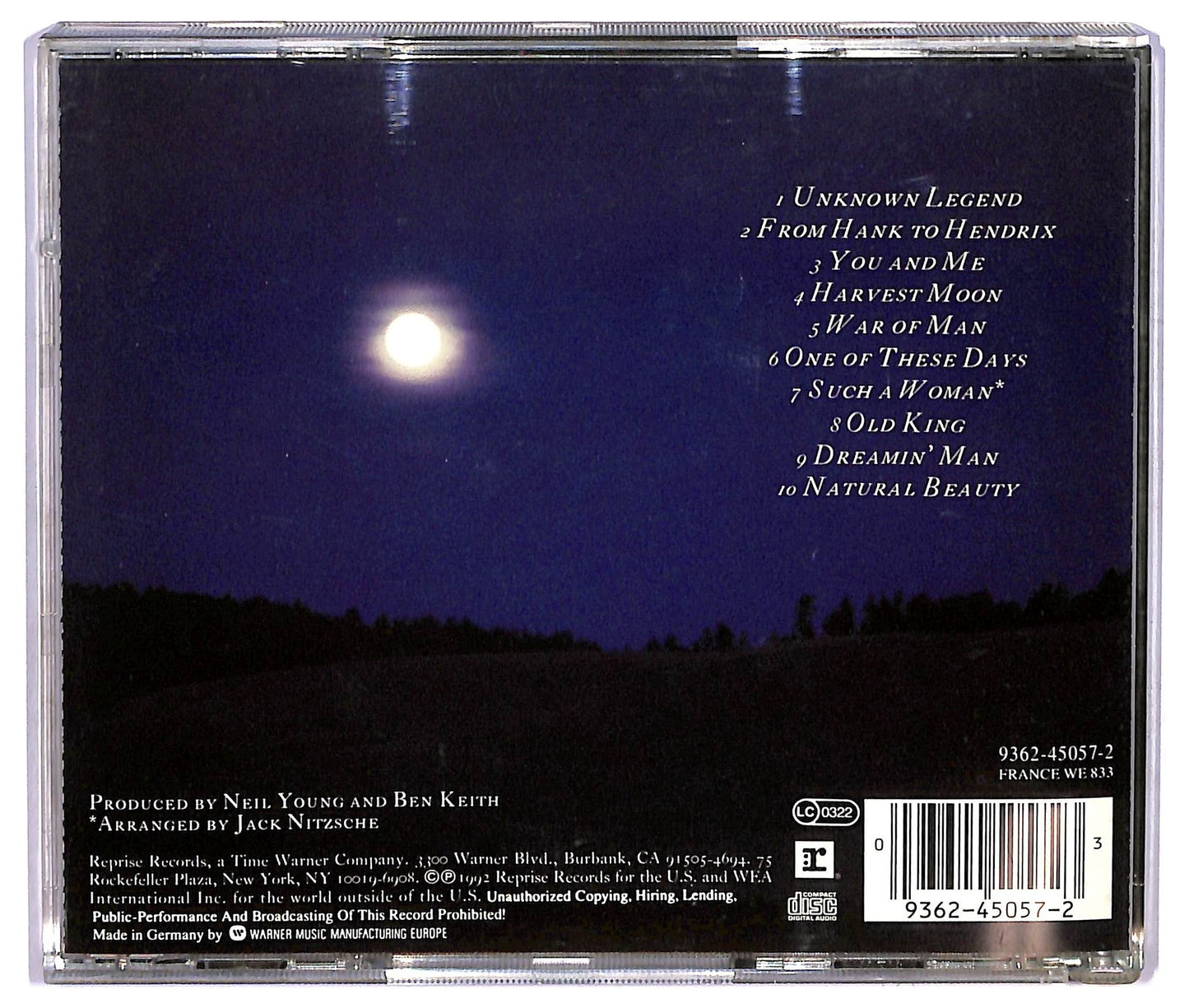 EBOND Neil Young - Harvest Moon CD CD071513