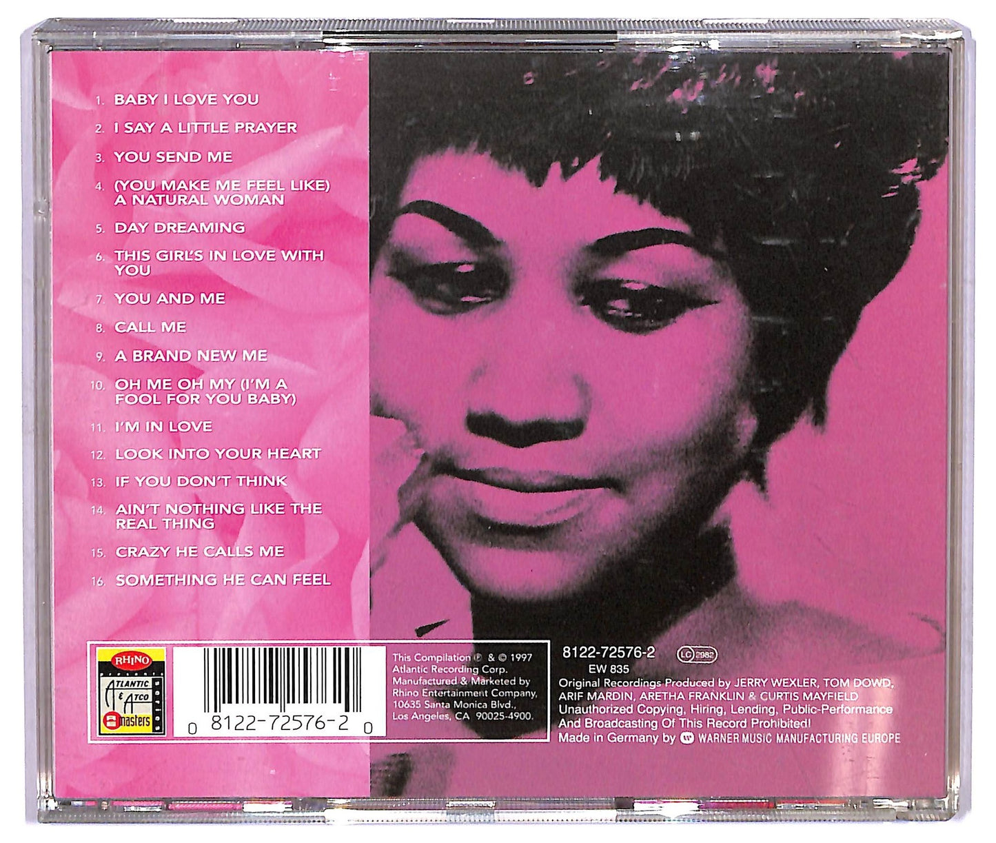 EBOND Aretha Franklin - Love Songs CD CD071515