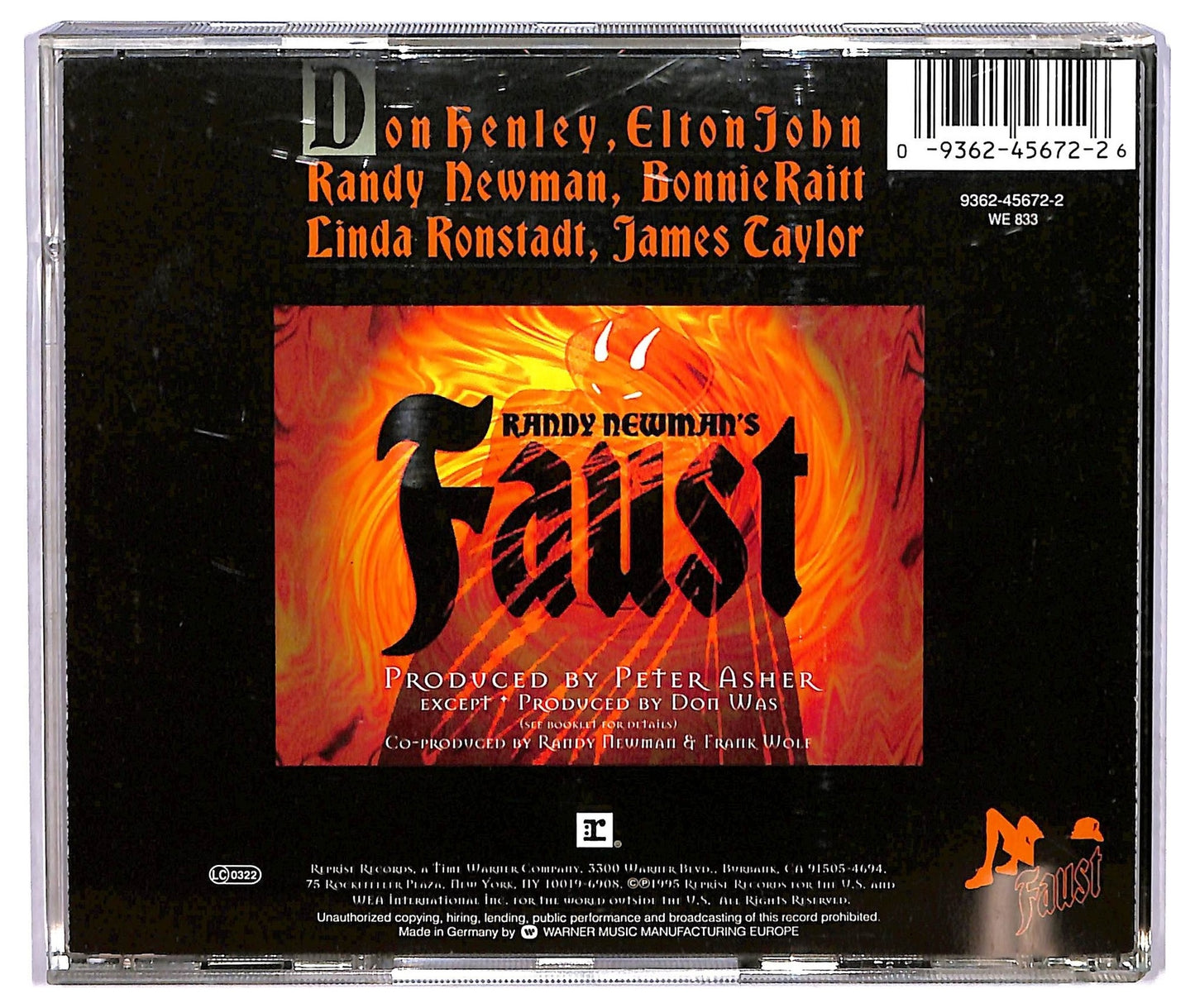 EBOND Randy Newman - Randy Newman's Faust CD CD071518