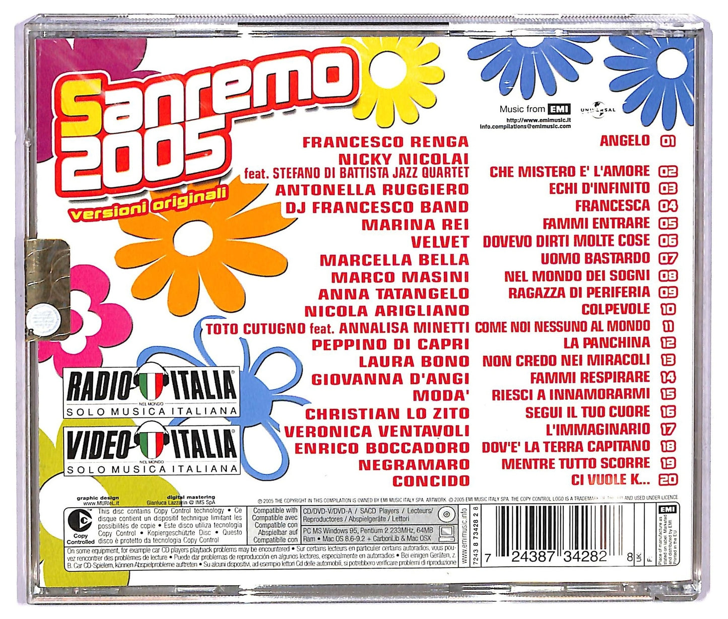 EBOND Various - Sanremo 2005 CD CD071524