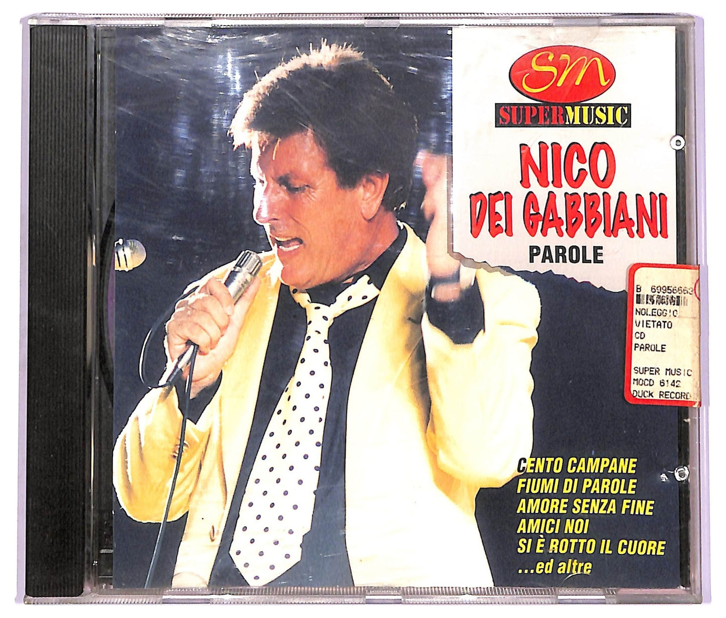 EBOND Nico Dei Gabbiani - Parole CD CD071622