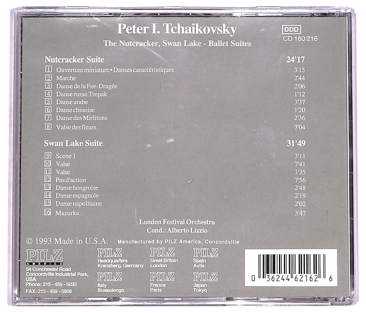 EBOND Peter Tschaikowsky - Peter I. Tschaikowsky - Der Nußknacker CD CD071635