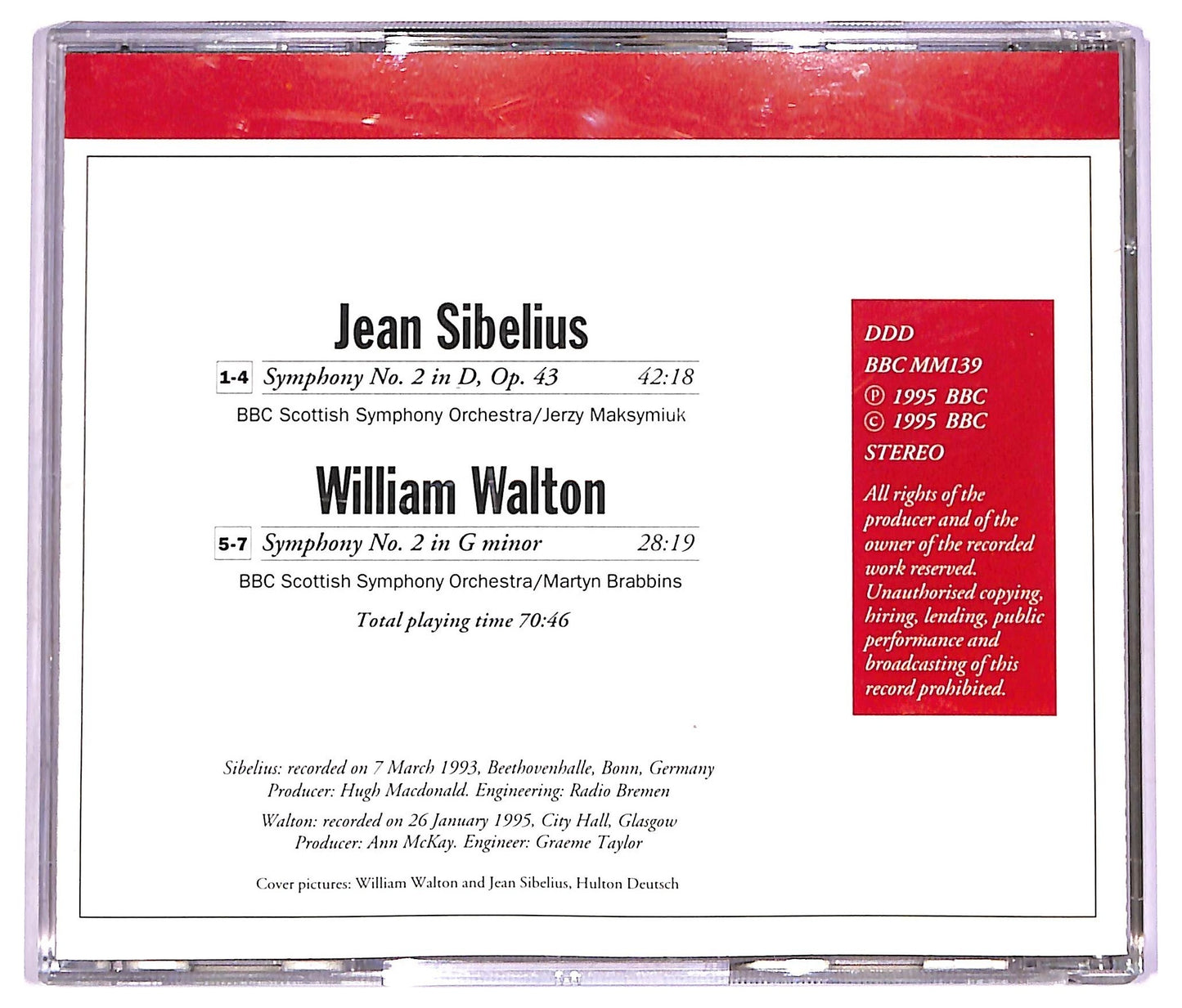 EBOND Jean Sibelius - Symphony No 2 Symphony No 2 CD CD071636