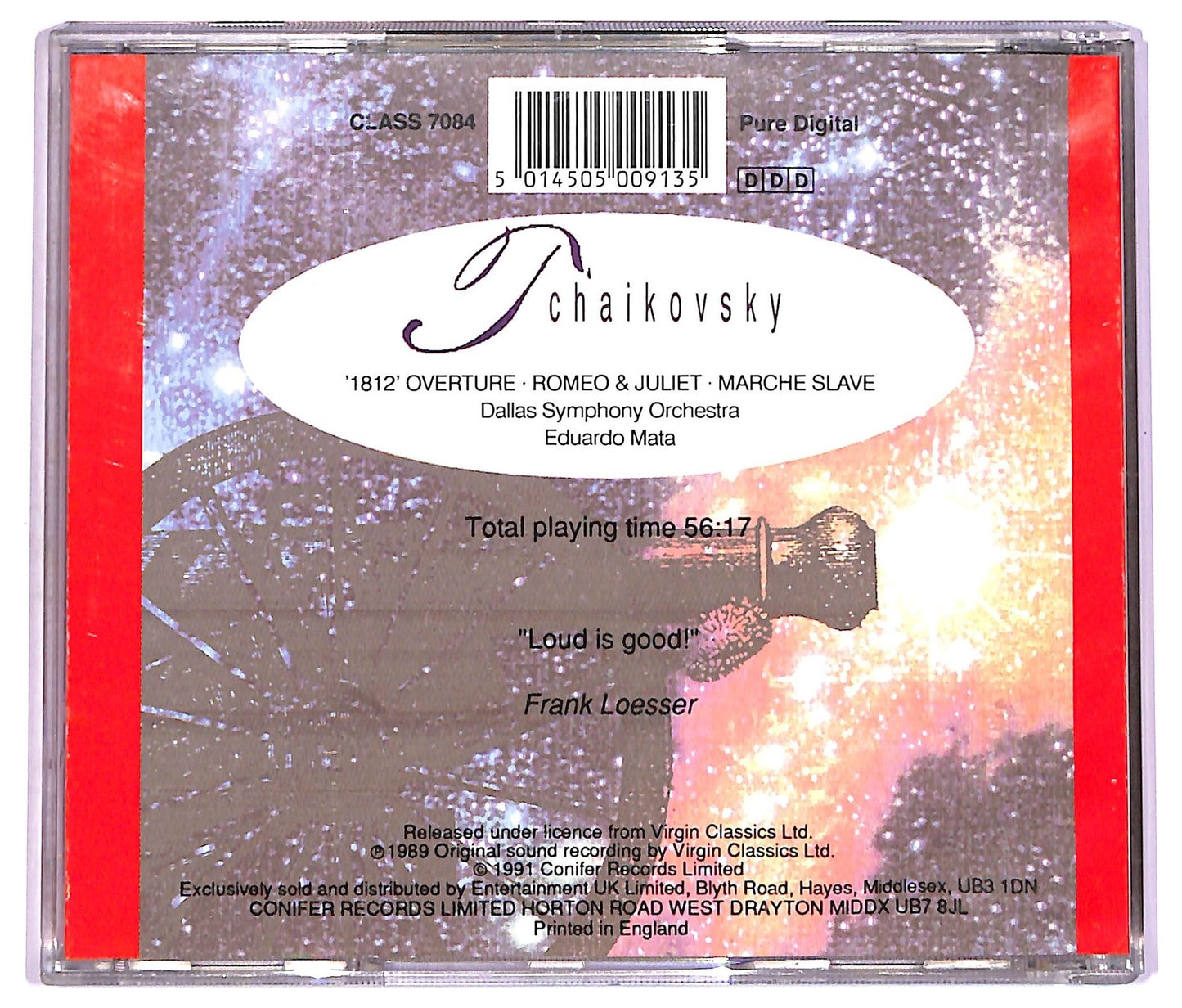 EBOND Tchaikovsky - 1812 Overture Romeo & Juliet CD CD071639