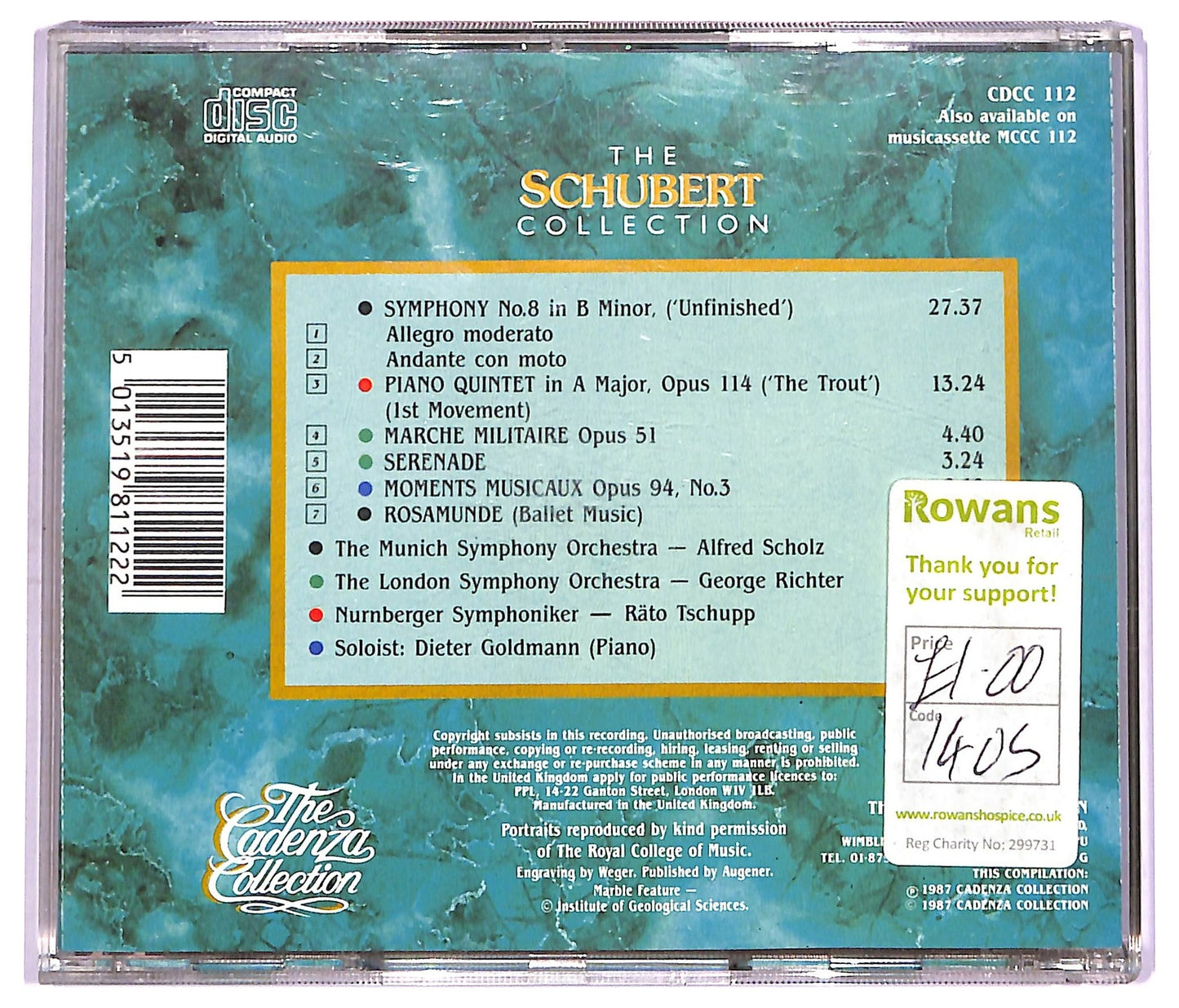 EBOND Schubert - The Schubert Collection CD CD071649
