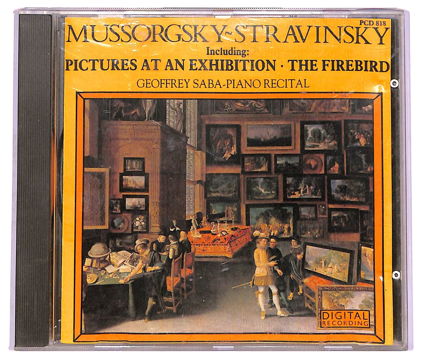 EBOND Mussorgsky - Piano Recital - Pictures At An Exhibition The Firebird CD CD071709