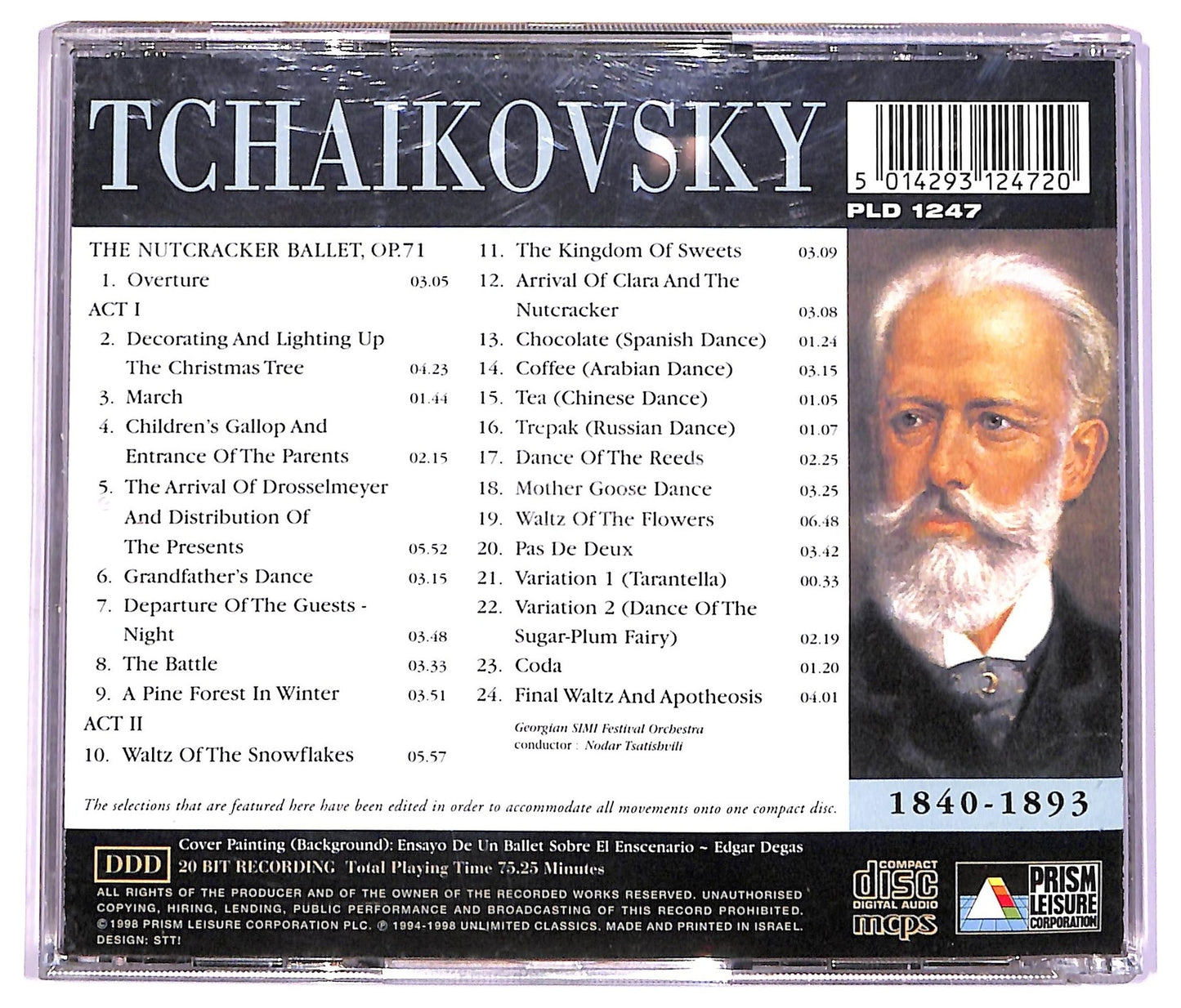 EBOND Tchaikovsky - The Nutcracker Ballet CD CD071718