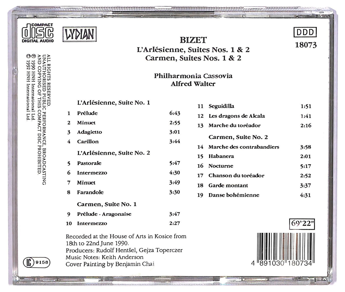 EBOND Bizet - L' Arlesienne Suites Nos. 1 & 2 CD CD071917