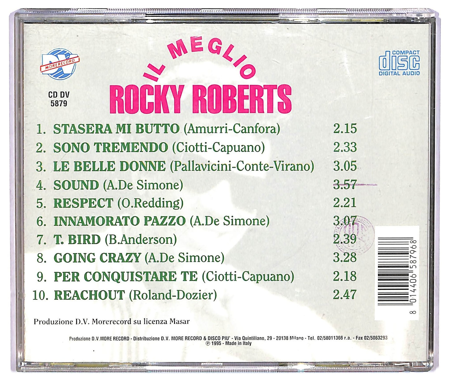EBOND Rocky Roberts - Il Meglio Rocky Roberts CD CD071960