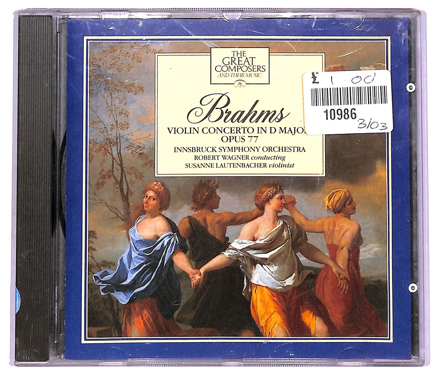 EBOND Brahms - Violin Concerto In D Major Opus 77 CD CD072029