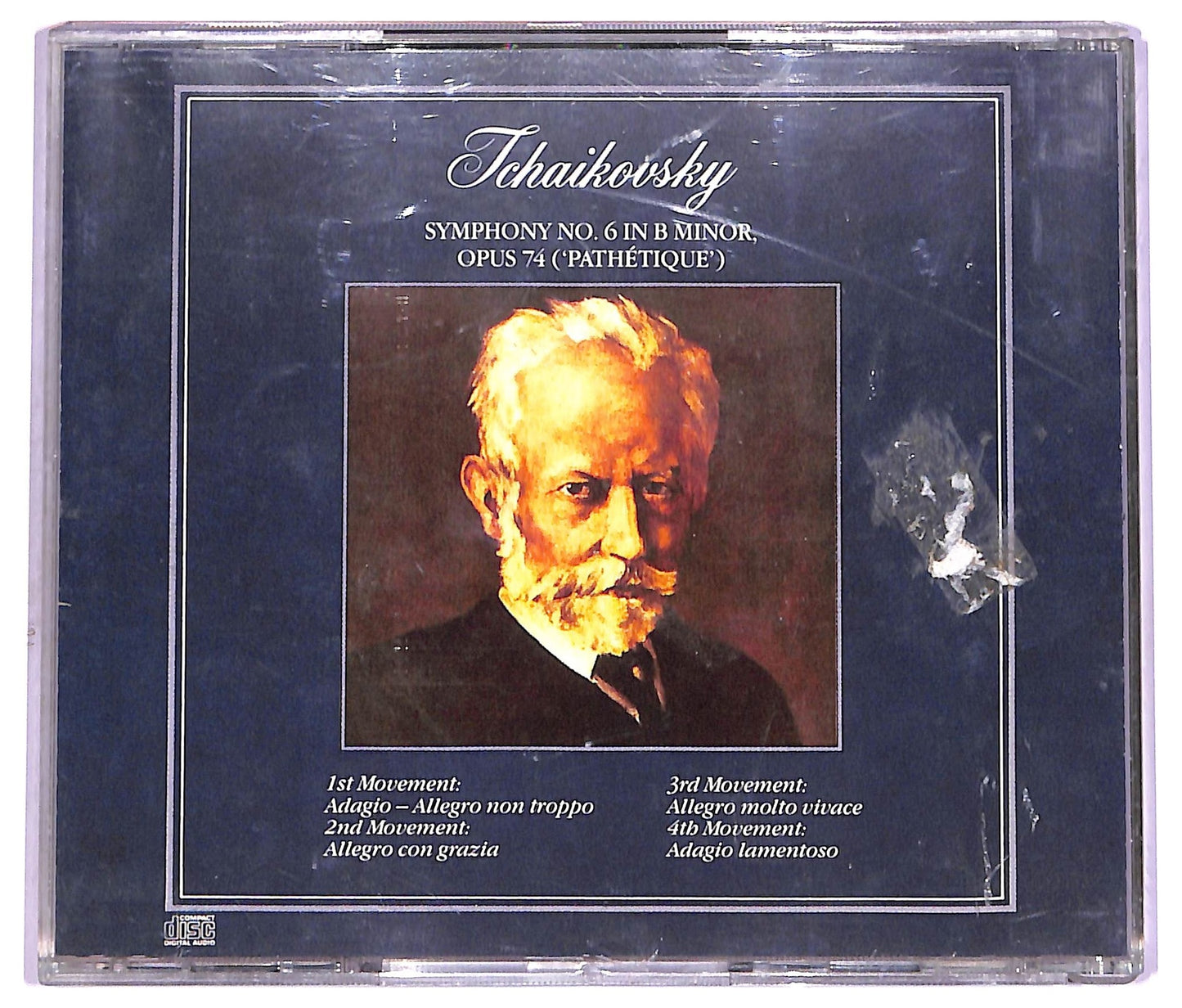 EBOND Tchaikovsky - Symphony No. 6 In B Minor, Opus 74 ('Pathetique') CD CD072039
