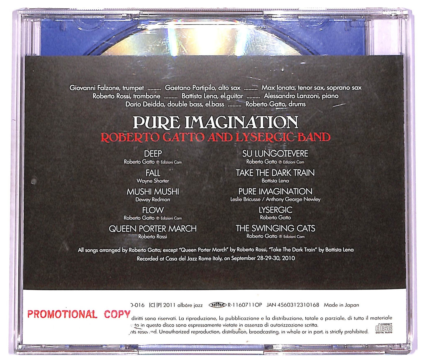 EBOND Roberto Gatto - Pure Imagination CD CD072112