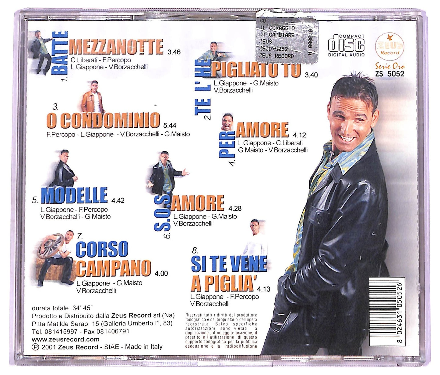 EBOND Mimmo Dany - Il Coraggio Di Cambiare CD CD072152