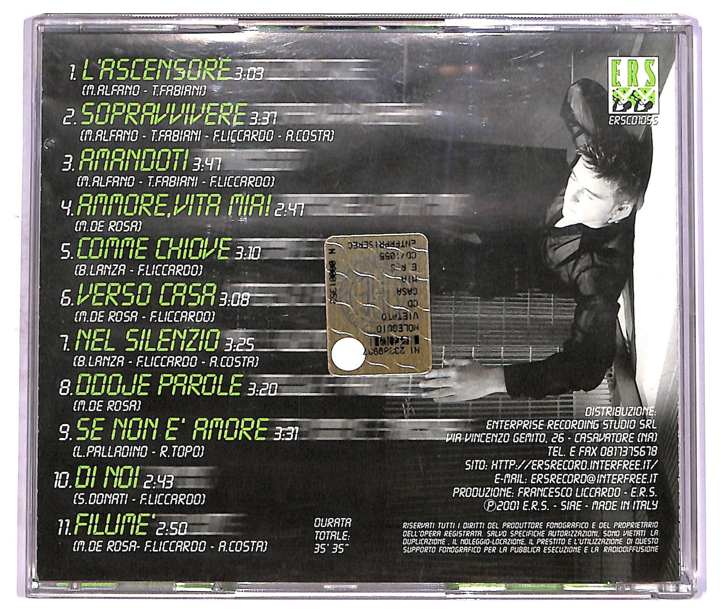 EBOND Franco Ricciardi - Casa Mia CD CD072230