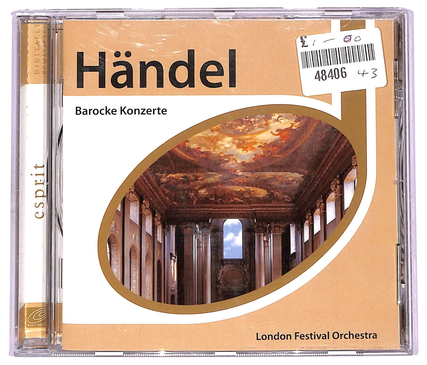 EBOND Handel , London Festival Orchestra - Barocke Konzerte CD CD072245
