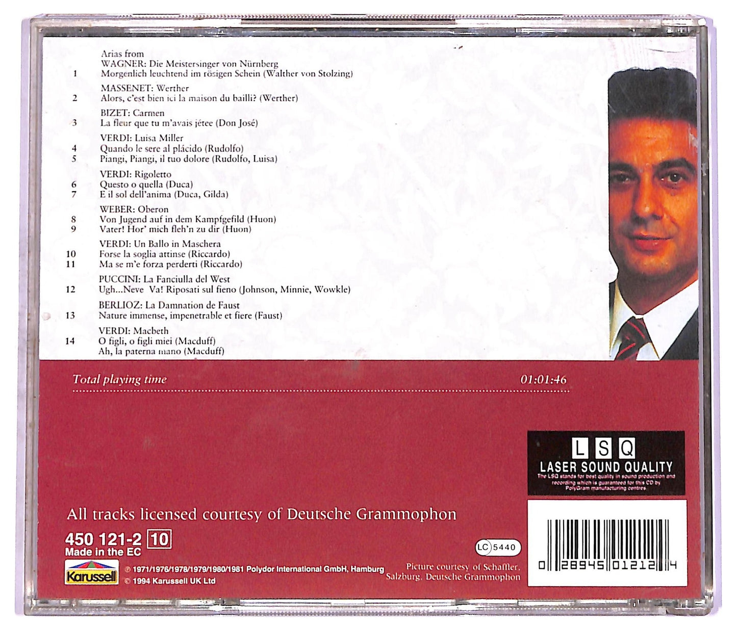 EBOND Placido Domingo –Placido Domingo CD CD072317