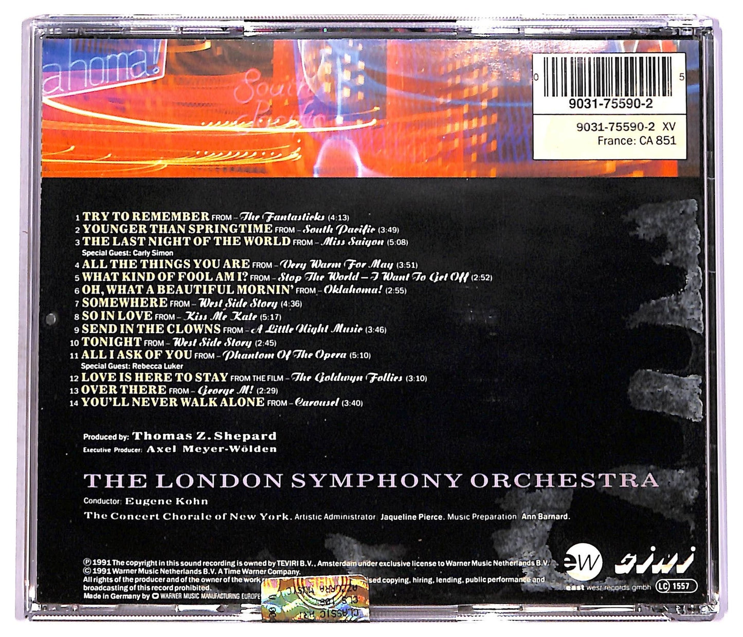 EBOND Placido Domingo - The Broadway I Love CD CD072320